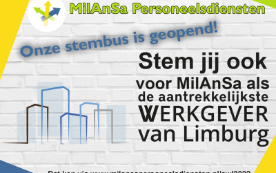 Wordt MilAnSa de Aantrekkelijkste Werkgever van Limburg 2022?
